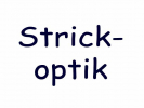 Strickoptik