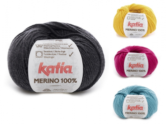 Katia-Wolle Merino 100