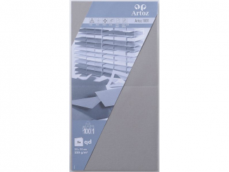 1001 Pkg 5 Karten qd graphit