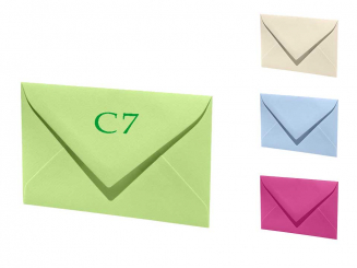 1001 Pkg 5 Kuverts C7 ungefüttert FSC MIX 