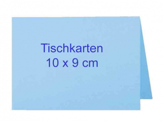 1001 Pkg 5 Tischkarte 10x9 cm 
