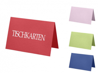 1001 Pkg 5 Tischkarte A7 