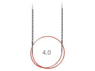 addiNovel viereckige Rundstricknadeln 80cm 4,0 mm