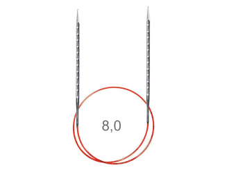 addiNovel viereckige Rundstricknadeln 80cm 8,0 mm