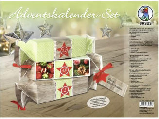 Adventskalender Set  traditional 