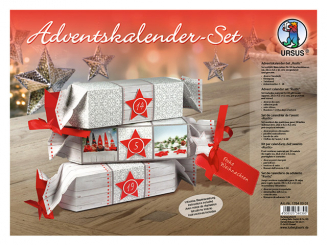 Adventskalender Set rustic 