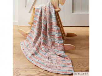 Anleitung Babydecke Jazmin 