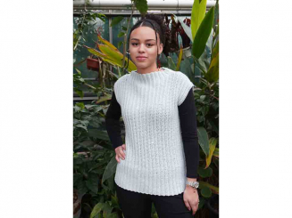 Anleitung Comfy Strickweste 