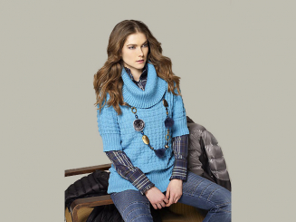 Anleitung DamenPulli Merino160 