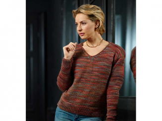 Anleitung Damenpullover Laos 