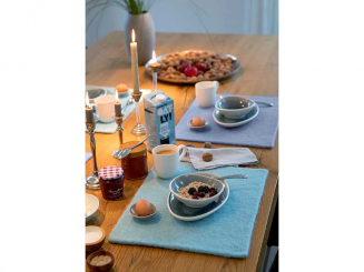 Anleitung Filzwolle Uni Tischset 