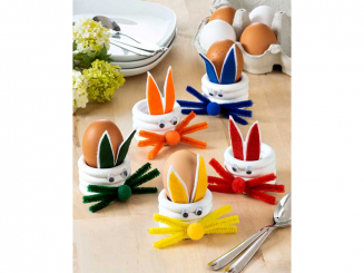 Anleitung Hasen Eierbecher 