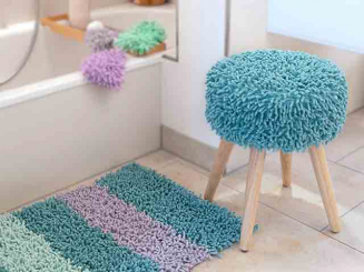 Anleitung Hockerüberzug 