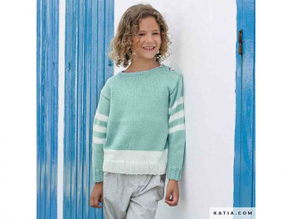 Anleitung Kinderpulli Cotton100 