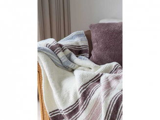 Anleitung Koala Kuscheldecke gestreift 