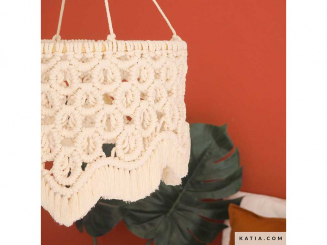 Anleitung Macramé Cord Lampenschirm 