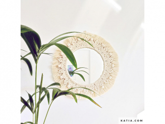 Anleitung Makramee Spiegel 