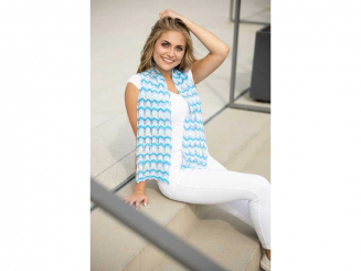 Anleitung Sommerschal Model 21028 