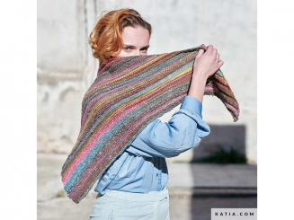 Anleitung Stola Damen aus Hiro 