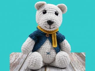 Anleitung Teddybär Velvet 