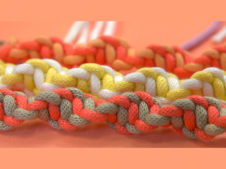 Anleitung Schlüsselanhänger-Makrametechnik 