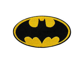 Applikation Batman© LOGO Aufbügeln xMidi cm 