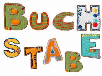 Applikation Buchstaben 