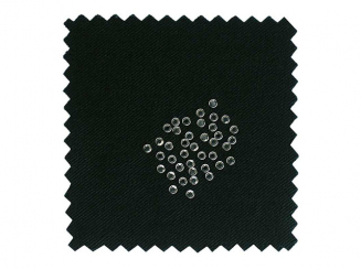 Applikation Bügelstrass, crystal 2mm Inh. 48 Stck. 0,2 cm 