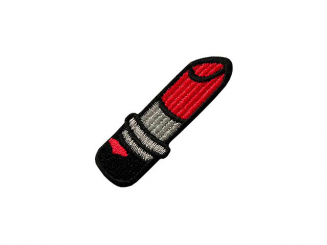 Applikation Lippenstift 1,5 x 4,6 cm 