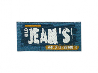 Applikation Old Jeans Aufbügeln xMini cm 