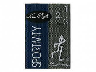 Applikation Sportivity 7 x 5 cm 