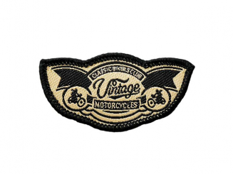 Applikation Vintage Motorcycles Aufbügeln xMini cm 