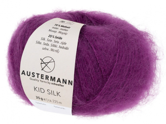Austermann Kid Silk Farbe 17 brombeer