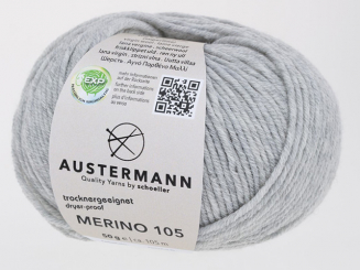 Austermann Merino 105 EXP Farbe 328 hellgrau