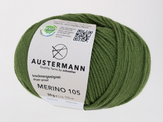 Austermann Merino 105 EXP Farbe 339 absinth