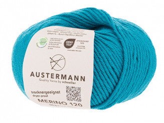 Austermann Merino 120 EXP Farbe 133 petrol