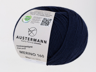 Austermann Merino 160 EXP Farbe 204 marine