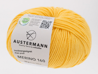 Austermann Merino 160 EXP Farbe 207 gelb