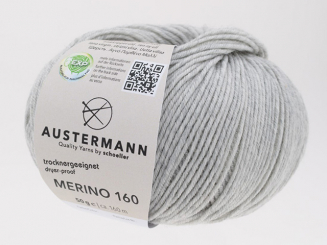 Austermann Merino 160 EXP Farbe 228 hellgrau