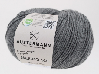 Austermann Merino 160 EXP Farbe 229 grau