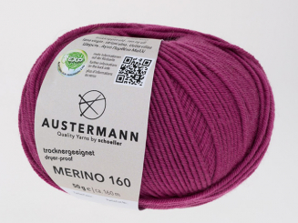 Austermann Merino 160 EXP Farbe 241 pink lipstick
