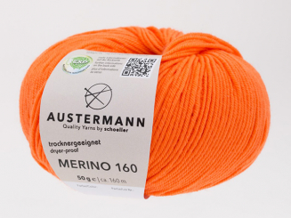 Austermann Merino 160 EXP Farbe 257 orange