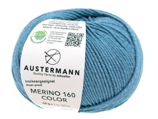 Austermann Merino 160color EXP denim
