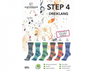 Austermann Sockenwolle Step 4 Dreiklang 