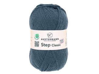 Austermann Sockenwolle Step Classic 4fach Farbe 1012 stein