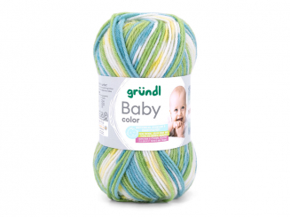 Baby color gletscherblau-grasgrün-narzisse-wei