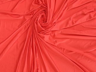 Bambus Stoff koralle 