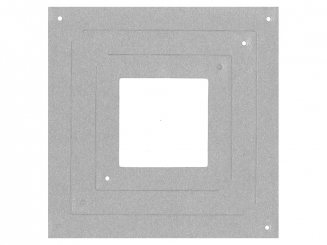 Bastelpackung XXL 3 D Stern vorgestanzt silber  metallic 