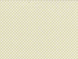 Baumwollstoff bedruckt 145cm weiß-beigekaro-diagonal 