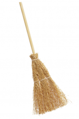 Besen 15 cm, Btl. à 1 St., natur 